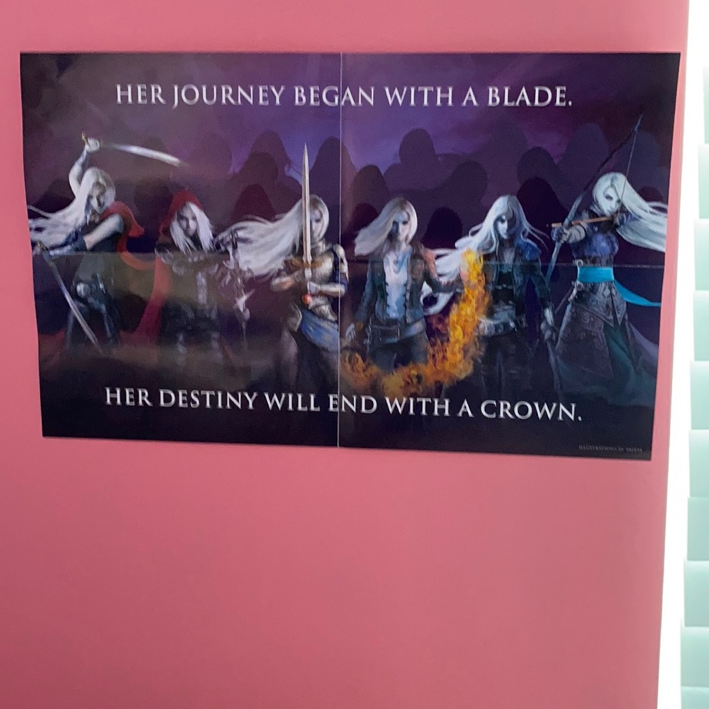 Throne Of Glass Print Poster